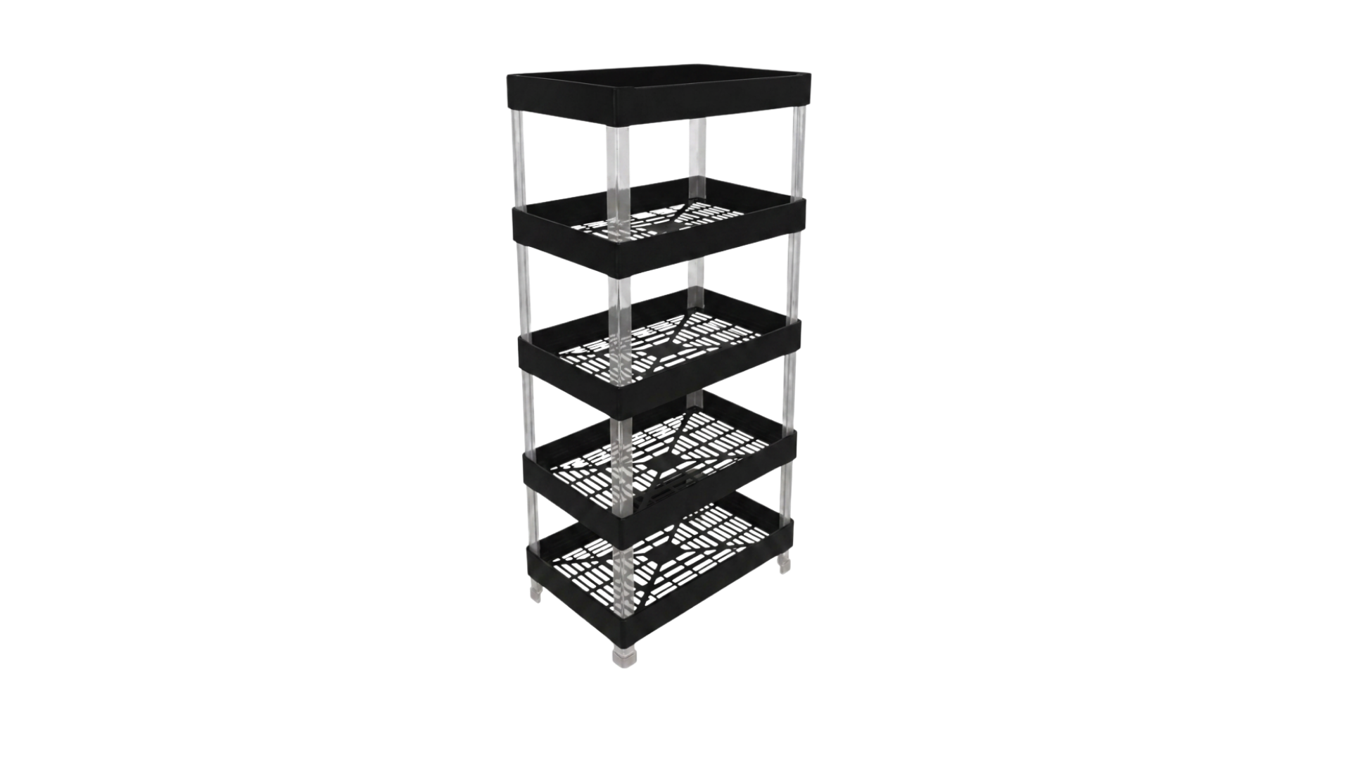 Display de Plástico Inyectado con 5 bandejas 60x40