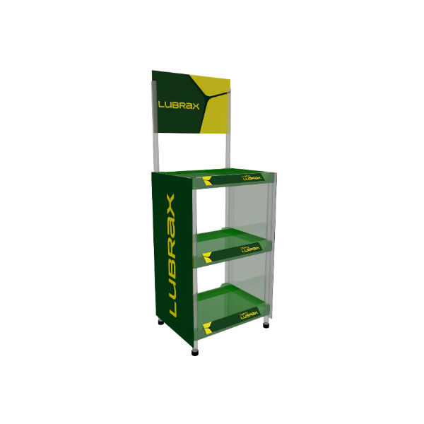 Injected Plastic Display with 3 trays 50x40 thumbnail 4