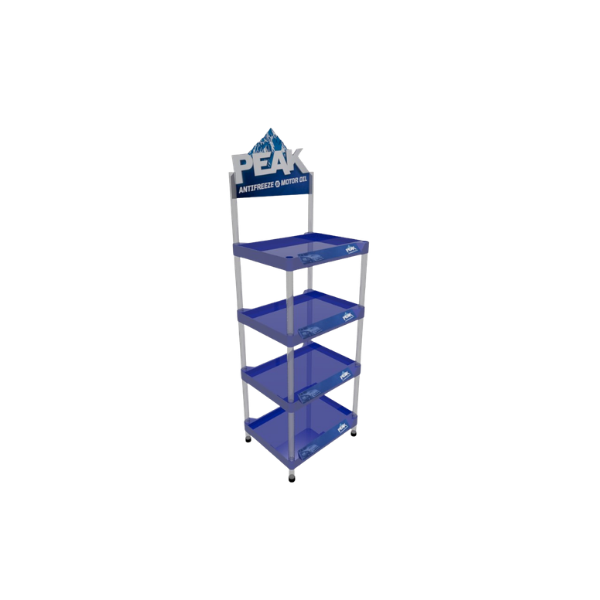 Injected Plastic Display with 4 trays 50x40 thumbnail 3
