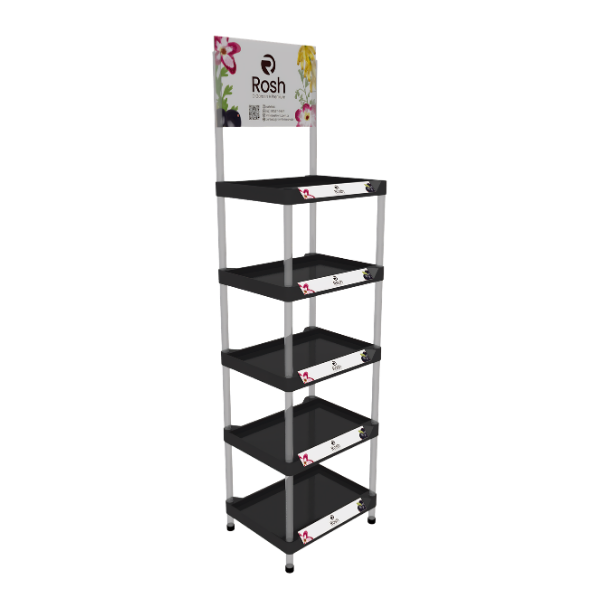 Injected Plastic Display with 5 trays 50x40 thumbnail 3